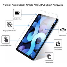 Z-Mobile Apple iPad Air 10.9" 4. Nesil 2020 Tablet Nano Kırılmaz Ekran Koruyucu Şeffaf