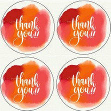 Tellgraf Thank You Sticker (4X4CM)
