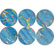 Tellgraf Ebru Desenli Sticker (4X4CM)
