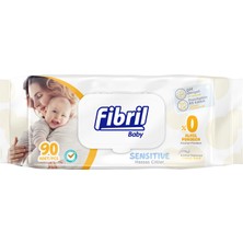 Fibril Baby Sensitive Islak Mendil Hassas Ciltler İçin Provitamin B5 Katkılı 90 Yaprak 4'lü Paket