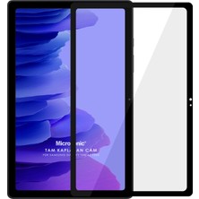 Microsonic Samsung Galaxy Tab A7 10.4" T500 Tam Kaplayan Ekran Koruyucu Siyah