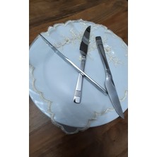 Kardelen Turkuaz 6 Adet Yemek Bıçağı