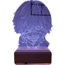 Modiwa Design Tokyo Ghoul Ken Kaneki 16 Renk Gece Lambası