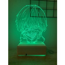 Modiwa Design Tokyo Ghoul Ken Kaneki 16 Renk Gece Lambası