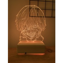 Modiwa Design Tokyo Ghoul Ken Kaneki 16 Renk Gece Lambası