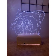 Modiwa Design Spirited Away - Chihiro & Haku 16 Renk Gece Lambası
