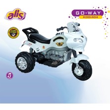 Aliş Go Way Turbo Akülü Motor 12 Volt Beyaz