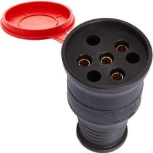 Gross AVM Trifaze Kauçuk 380 Volt  Dişi Fiş 3X25 Amper