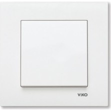 Viko Karre Tekli Anahtar (Çerçeve Dahil)