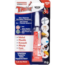 Vodabond Şeffaf Yapıştırıcı Jel-Genel Kullanım 20 Gr