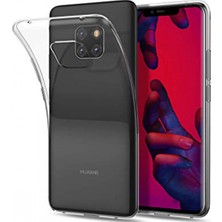 Nevarium Huawei Mate 30 Lite Kılıf Şeffaf Silikon Lüx