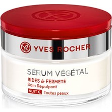 Yves Rocher Serum Vegetal - Kırışık Karşıtı - Sıkılaştırıcı Gece Kremi 50 ml