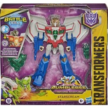 Transformers Bumblebee Cyberverse Maceraları  Battle Call Figür - Starscream E8227-E8377