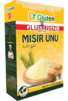 Dr. Gluten Mısır Unu 500 gr (Glutensiz)