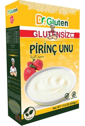 Dr. Gluten Pirinç Unu 500 gr (Glutensiz)