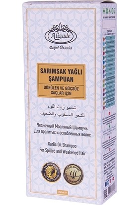Alizade Sarımsak Yağlı Şampuan 450 ml
