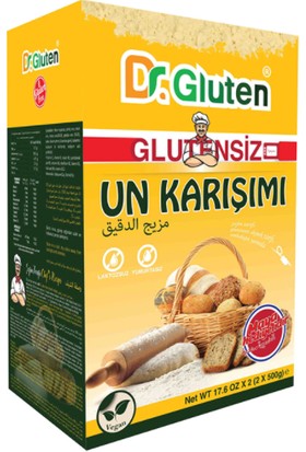 Dr. Gluten Un Karışımı 1000 gr ( Glutensiz) +10 gr Instant Maya