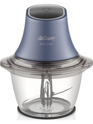 Arzum Mavi AR1021-O Prochopp Cam Hazneli Doğrayıcı