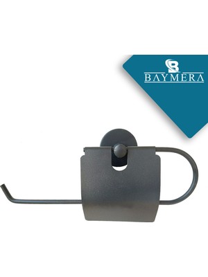 Baymera Eko Black Kapaklı Kağıt Havluluk