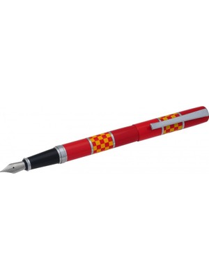 Steelpen Force Dolma & Tükenmez Kalem Seti Sarı Kırmızı 8602