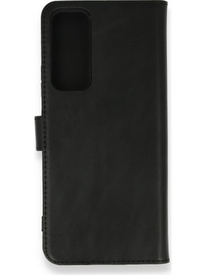 Nevarium Huawei P Smart 2021 Kılıf Kapaklı Cüzdan Standlı - Siyah