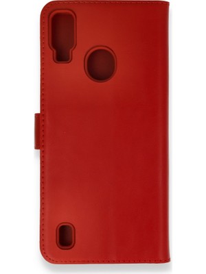 Nevarium Reeder P13 Blue Kılıf Kapaklı Cüzdan Standlı - Kırmızı