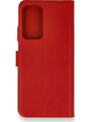 Nevarium Xiaomi Mi 10T Pro Kılıf Kapaklı Cüzdan Standlı - Kırmızı
