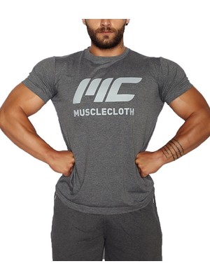 Musclecloth Basic T-Shirt Gri