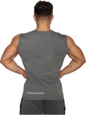 Musclecloth Training Kolsuz T-Shirt - Gri