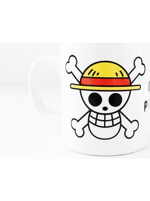 Populus One Piece Hasır Şapka Korsanları Logo Kupa Bardak