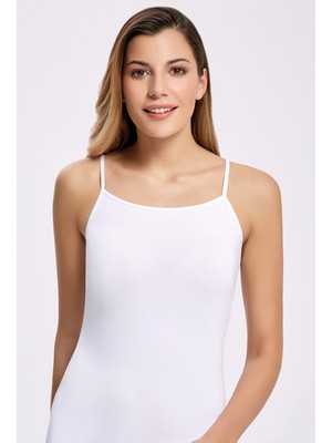 İlke İç Giyim Ilke 2003 Likralı Ip Askılı Kadın Atlet