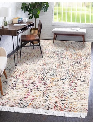 Marka Dekor Karışık Renkli Iskandinav Kilim 016 80 x 150