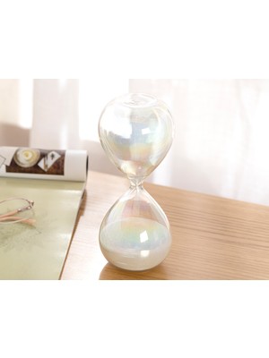 English Home Shine Cam 30 Dk Kum Saati 8x8x20 Cm Beyaz