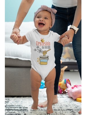 Limon Teyzesinin Bal Böcüğü Desenli Kısa Kol