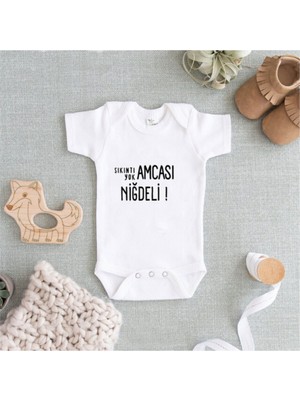 Limon Sıkıntı Yok ! Beyaz Baskılı Zıbın