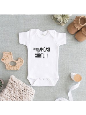 Limon Sıkıntı Yok ! Beyaz Baskılı Zıbın