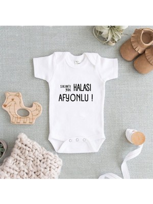 Limon Sıkıntı Yok ! Beyaz Baskılı Zıbın