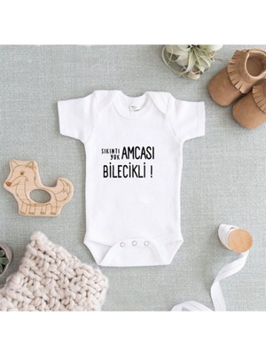 Limon Sıkıntı Yok ! Beyaz Baskılı Zıbın