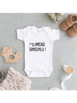 Limon Sıkıntı Yok ! Beyaz Baskılı Zıbın