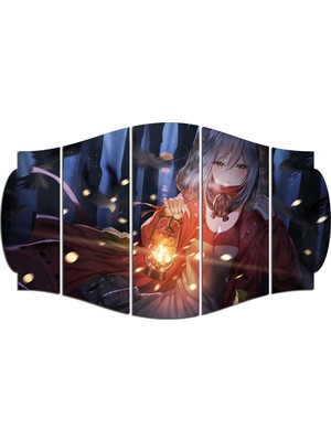 Renkselart Anime Mdf TABLO-0081 (Model C)