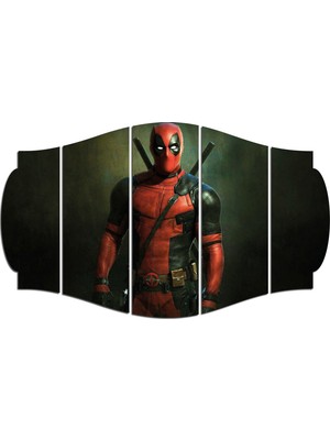 Renkselart Deadpool Mdf TABLO-0558 (Model C)