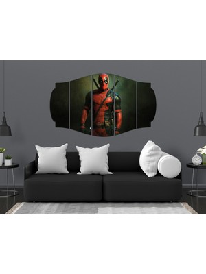 Renkselart Deadpool Mdf TABLO-0558 (Model C)