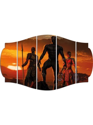 Renkselart Mdf TABLO-0535 (Model C)