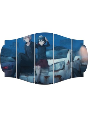 Renkselart Anime Mdf TABLO-0076 (Model C)