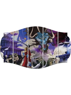 Renkselart One Piece Luffy D Monkey Mdf TABLO-0418 (Model C)