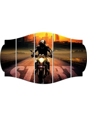 Renkselart Motor Mdf TABLO-1260 (Model C)