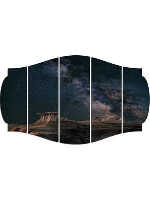 Renkselart Uzay Samanyolu Mdf TABLO-0932 (Model C)