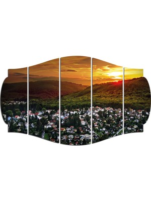 Renkselart Şehir Mdf TABLO-1546 (Model C)