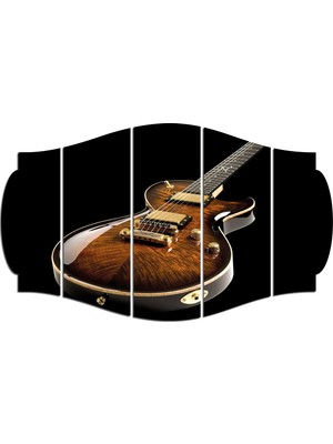 Renkselart Müzik Aleti Gitar Mdf TABLO-1393 (Model C)