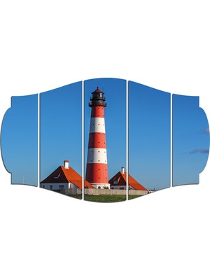 Renkselart Deniz Feneri Mdf TABLO-2243 (Model C)